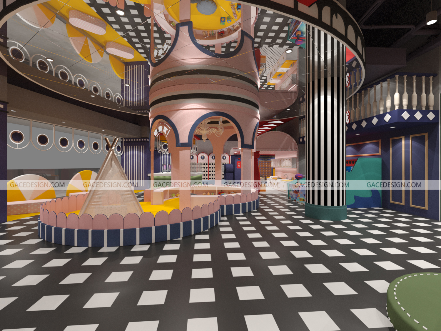 兒童游樂(lè)場(chǎng)設(shè)計(jì)有哪些原則？